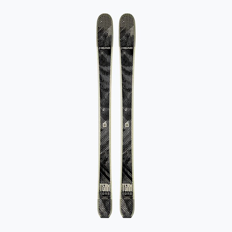 Detské zjazdové lyže + viazanie HEAD Kore Team SW + Attack LYT 11 GW black/beige 2