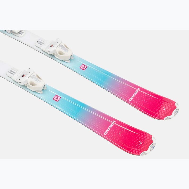 Detské zjazdové lyže + viazanie HEAD Joy Easy JRS + Jrs 4.5 GW CA mint/pink 3