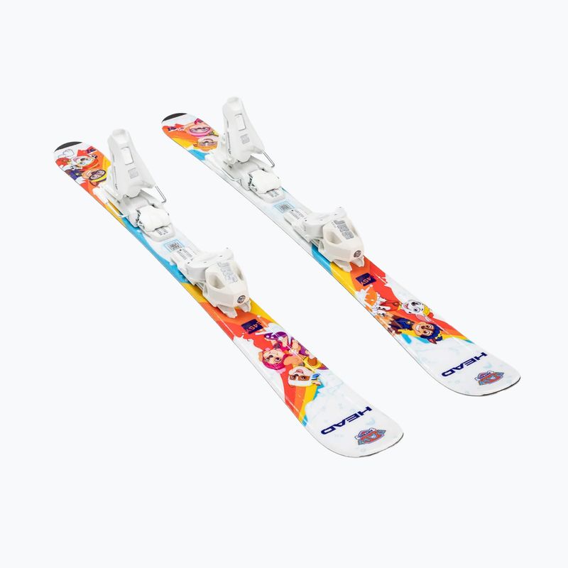 Detské zjazdové lyže + viazanie HEAD Paw Patrol JRS + Jrs 4.5 GW CA paw patrol 2