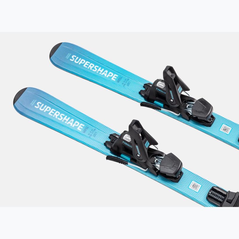 Detské zjazdové lyže + viazanie HEAD Supershape Team Easy JRS + Jrs 4.5 GW CA blue/white 3