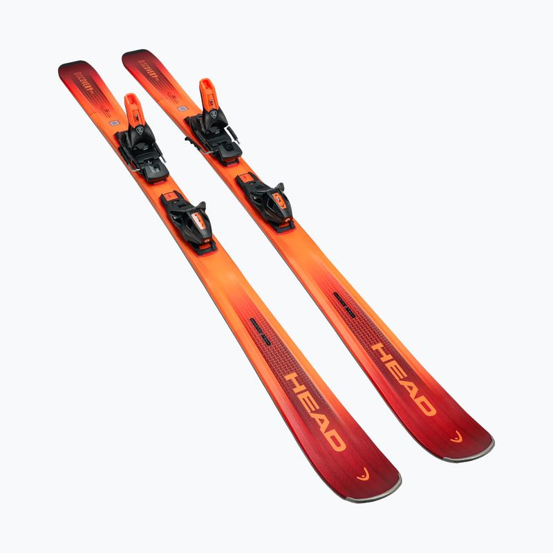 Zjazdové lyže + viazanie HEAD  Discovery 86 Pro AM BB-PR + Protector Evo 11 GW red/orange 2