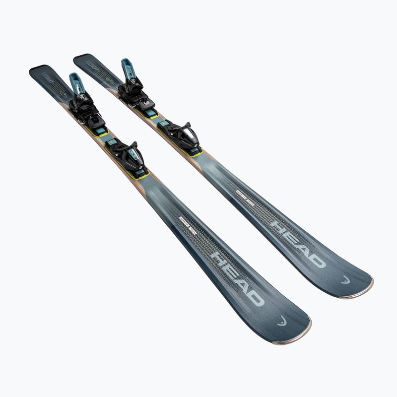 Zjazdové lyže + viazanie HEAD Discovery 74 Pro AM BB-PR + Protector Evo PR 11 GW dark blue/yellow 2