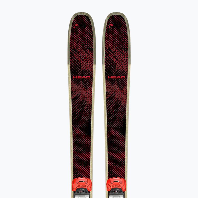 Zjazdové lyže + viazanie HEAD Kore 100 Ti + Protector+ Attack 14 GW black/red 8