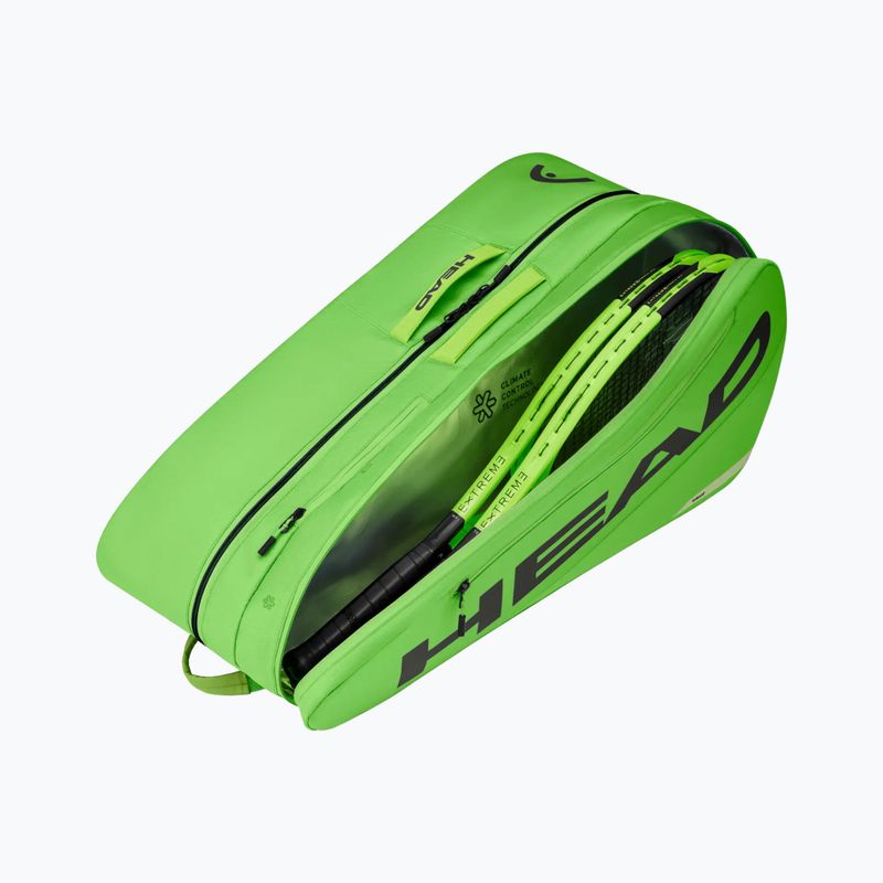 Tenisová taška Head Tour Racquet Bag L sharp green 4
