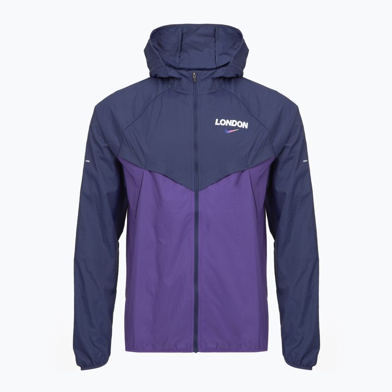 Pánska bežecká bunda Nike Stride Dri-Fit ADV midnight navy/court purple 9