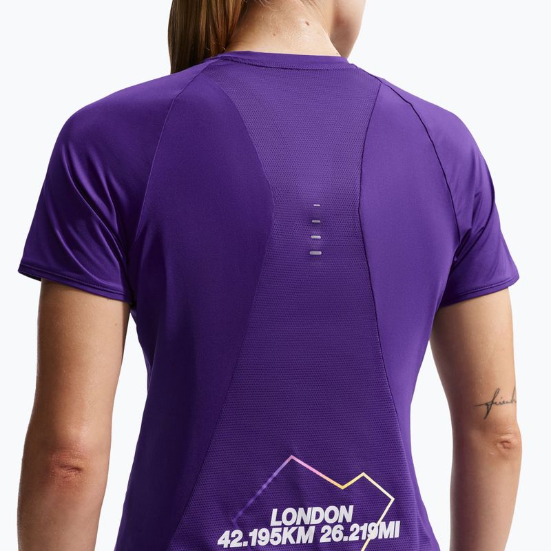 Dámske bežecké tričko Nike Swift London Dri-Fit court purple 5