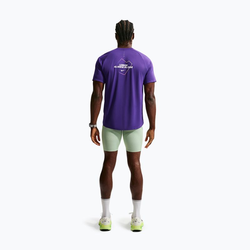 Pánske bežecké tričko Nike Stride Dri-Fit ADV court purple 3