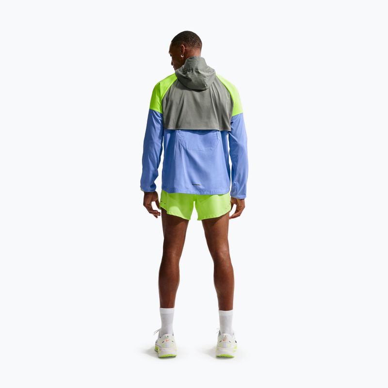 Pánska bežecká bunda Nike Impossibly Light Windrunner royal pulse/smoke grey/volt ice 3