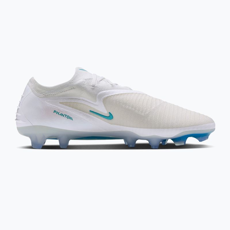Pánske kopačky Nike Phantom 6 Low Elite FG white/white/dusty cactus 2