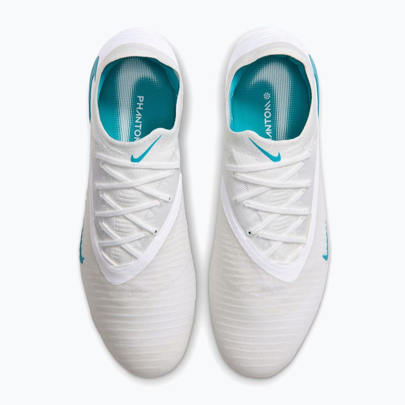 Pánske kopačky Nike Phantom 6 Low Elite FG white/white/dusty cactus 3