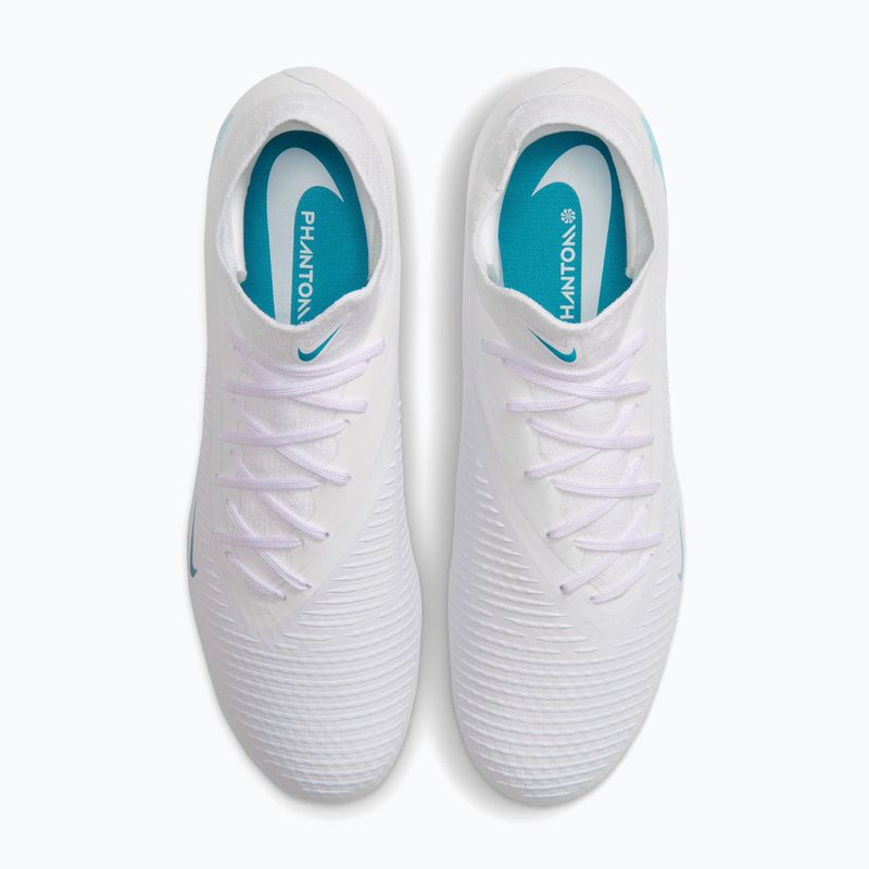 Pánske kopačky Nike Phantom 6 High Academy FG/MG white/white/dusty cactus 4