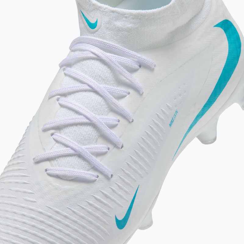 Pánske kopačky Nike Phantom 6 High Academy FG/MG white/white/dusty cactus 7