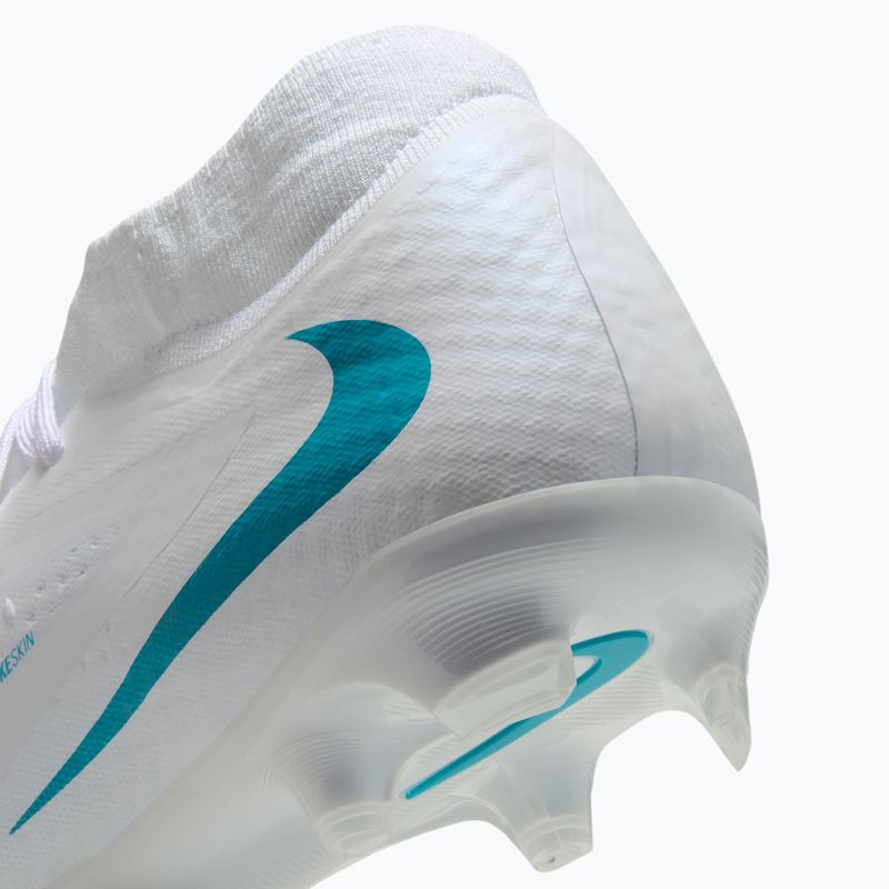 Pánske kopačky Nike Phantom 6 High Academy FG/MG white/white/dusty cactus 8