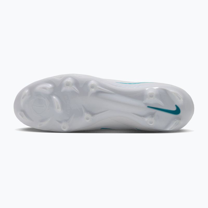 Pánske kopačky Nike Phantom 6 High Academy FG/MG white/white/dusty cactus 9