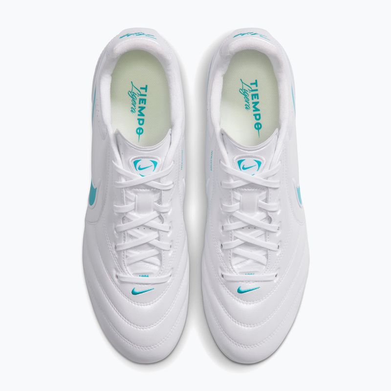 Pánske kopačky Nike Tiempo Ligera Pro FG white/white/energy 5