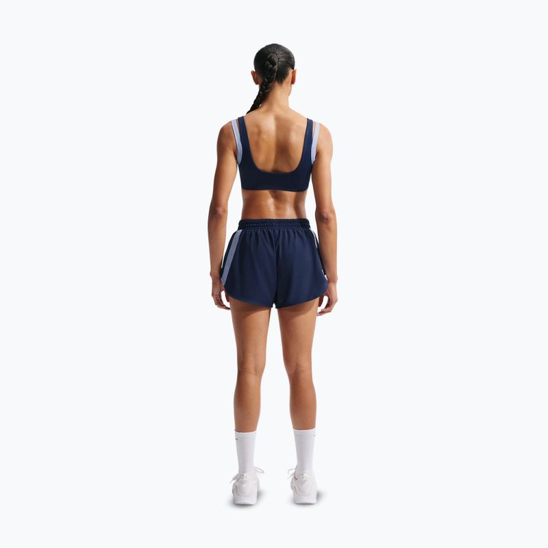 Fitness podprsenka Nike One Light Support midnight navy/aluminium/white 3