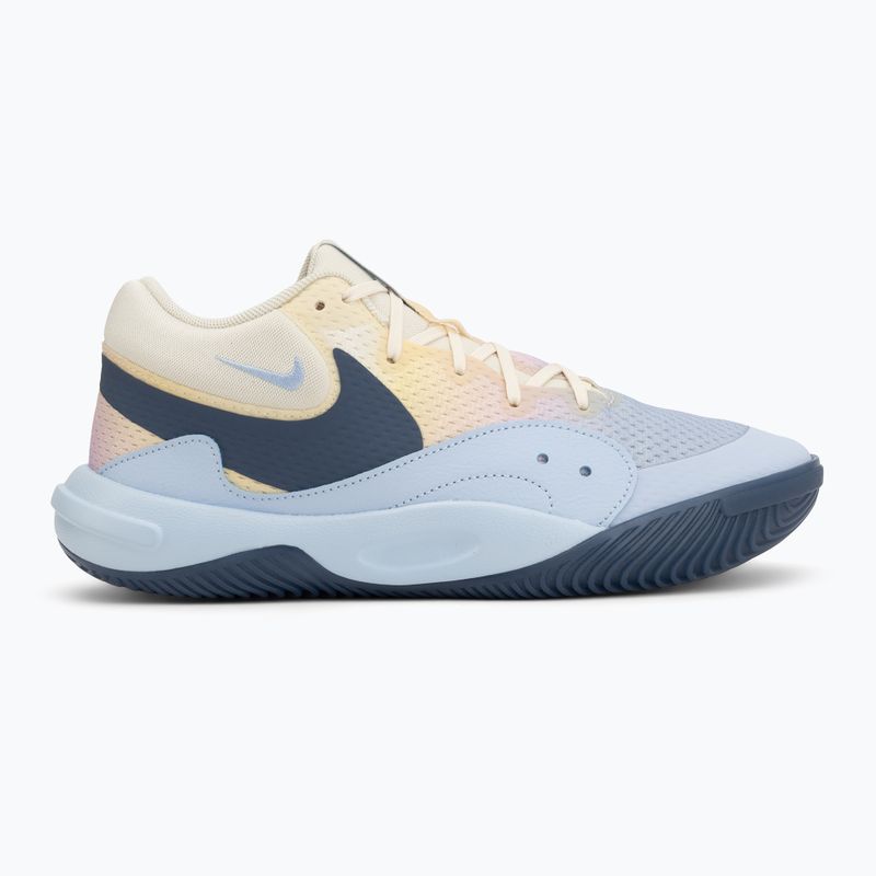 Volejbalové topánky Nike Hyperquick SE coconut milk/diffused blue/hydrogen blue 2