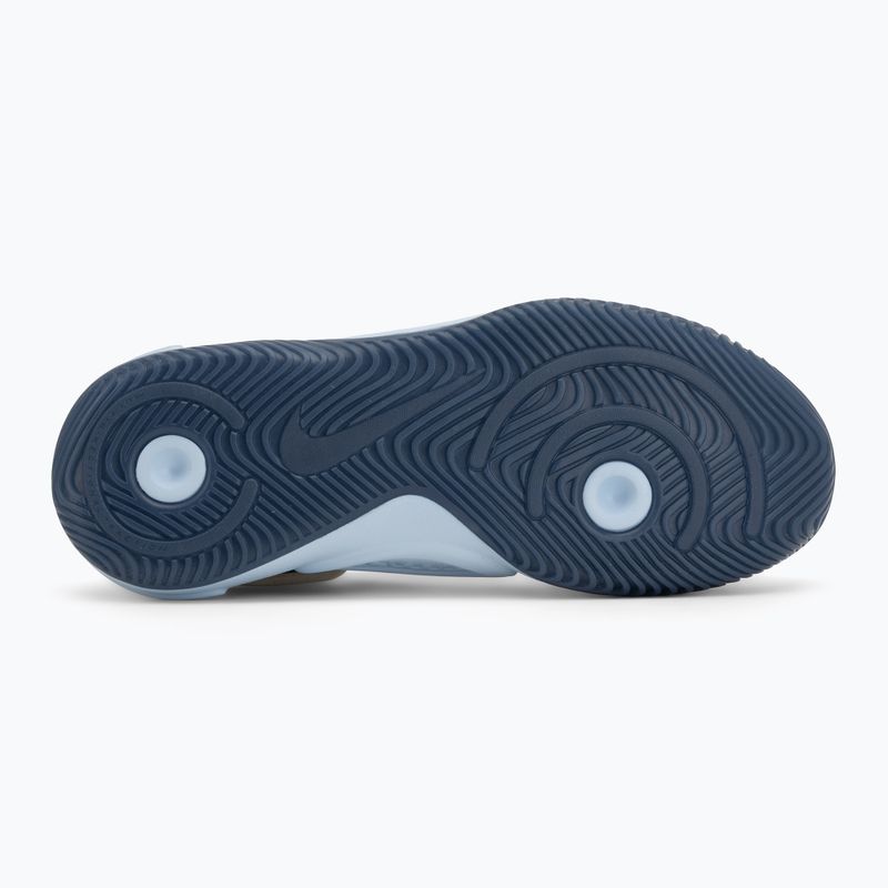 Volejbalové topánky Nike Hyperquick SE coconut milk/diffused blue/hydrogen blue 4
