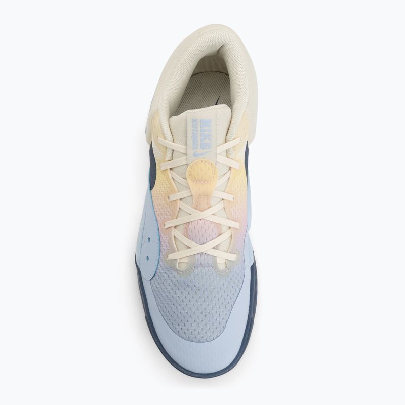 Volejbalové topánky Nike Hyperquick SE coconut milk/diffused blue/hydrogen blue 5