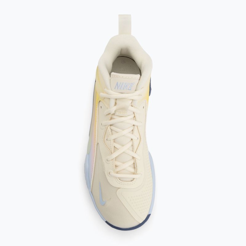 Tenisky na volejbal Nike React Hyperset 2 SE kokosové mlieko/difúzovaná modrá/hydrogénová modrá 5