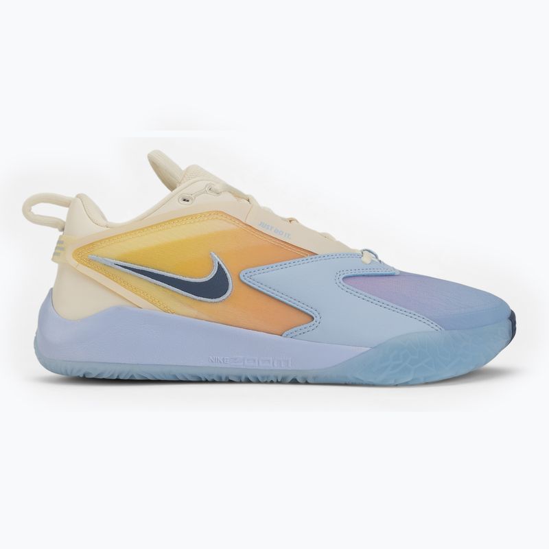 Volejbalové topánky Nike Zoom Hyperace 3 SE coconut milk/diffused blue/hydrogen blue 2