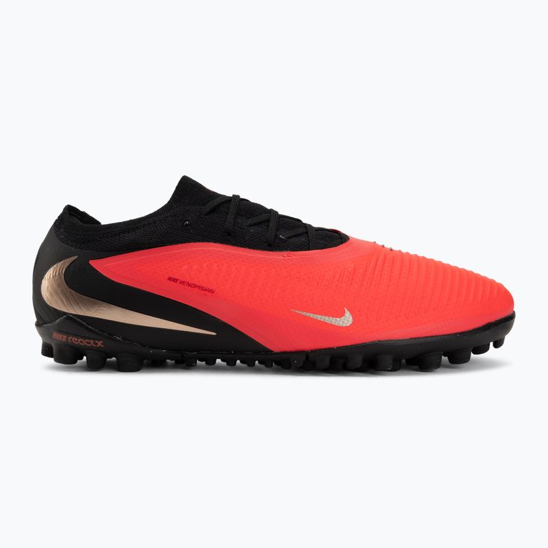 Pánske kopačky Nike Phantom 6 Low Pro bright crimson/black/blur 2