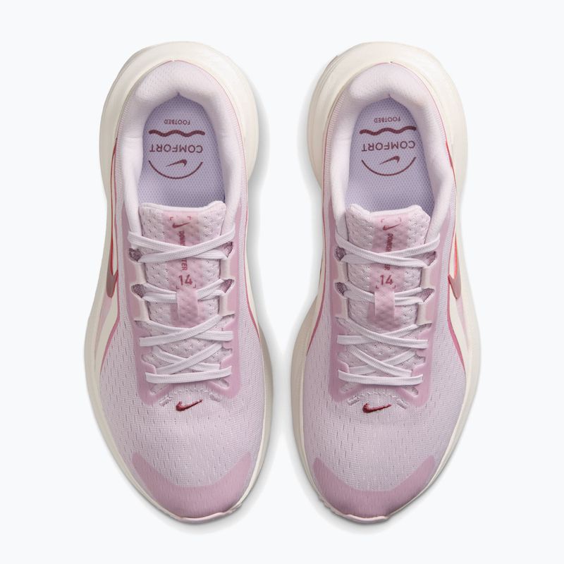 Dámske bežecké topánky Nike Downshifter 14 bleached lilac/sail/pink rise/pink smoke 5