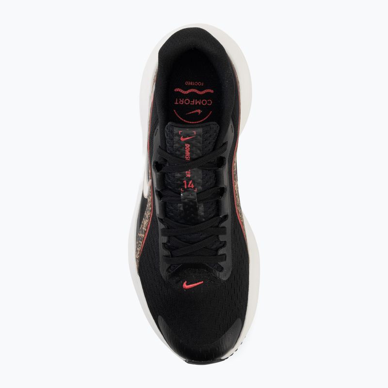 Dámske bežecké topánky Nike Downshifter 14 black/british khaki/fusion red/sail 5