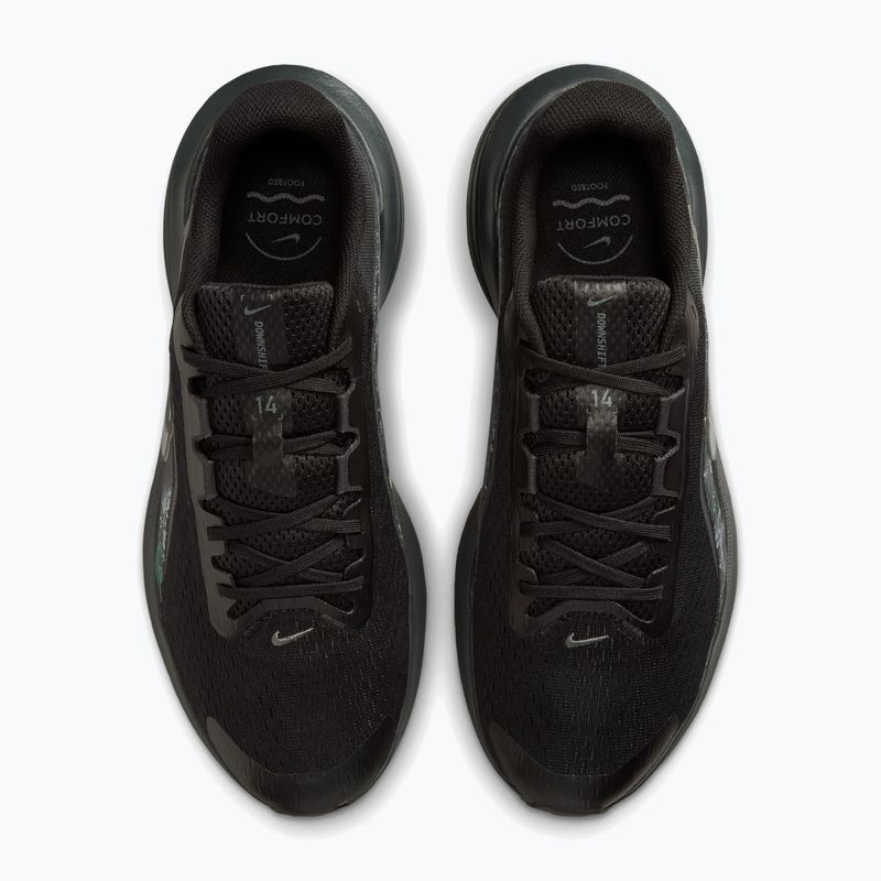 Pánske bežecké topánky Nike Downshifter 14 black/dark smoke grey/metallic dark grey 4