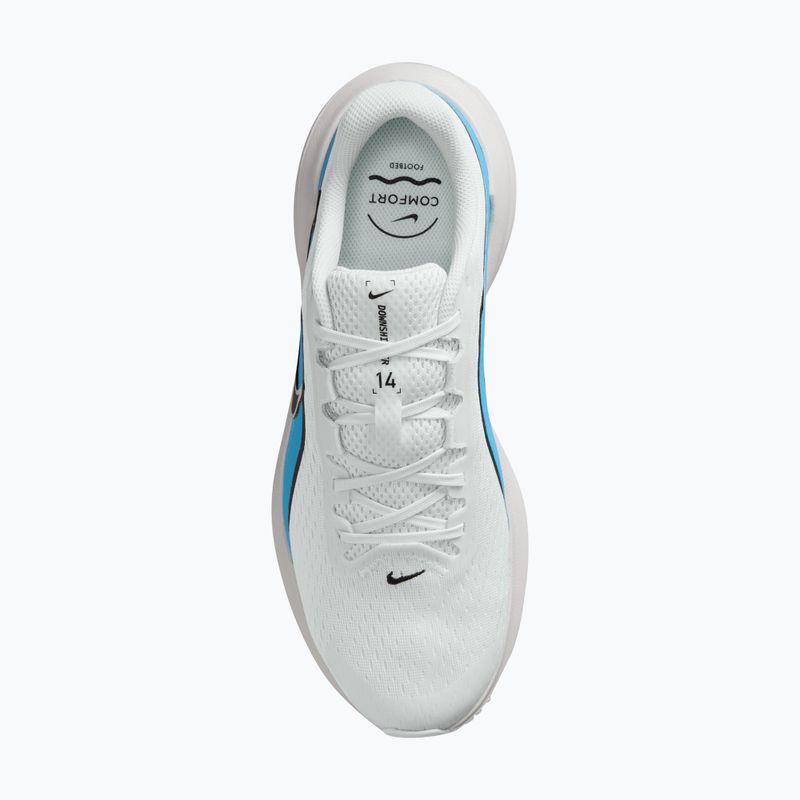 Pánske bežecké topánky Nike Downshifter 14 off white/light current blue/black 4