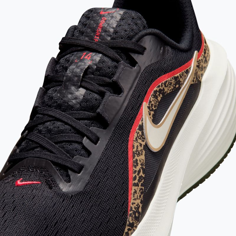 Dámske bežecké topánky Nike Downshifter 14 black/british khaki/fusion red/sail 5