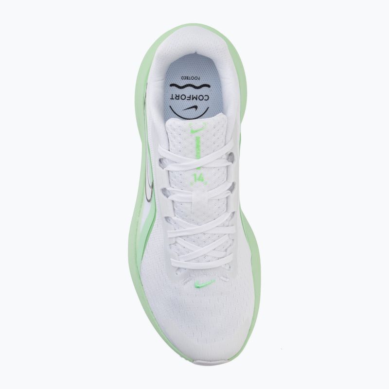 Dámske bežecké topánky Nike Downshifter 14 white/cucumber calm/illusion green/white 5