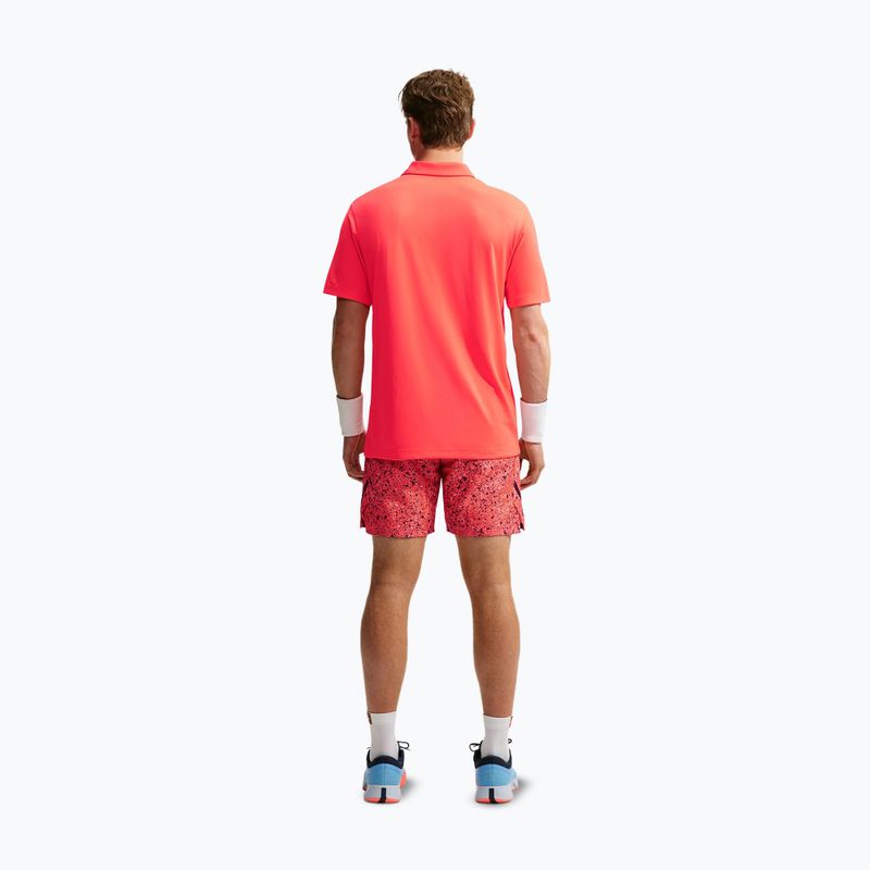 Pánske tenisové tričko Nike Court Dri-FIT Bright Crimson/Black 3