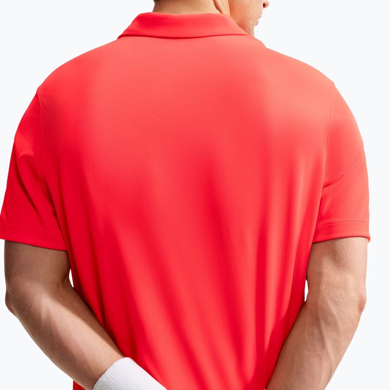 Pánske tenisové tričko Nike Court Dri-FIT Bright Crimson/Black 5