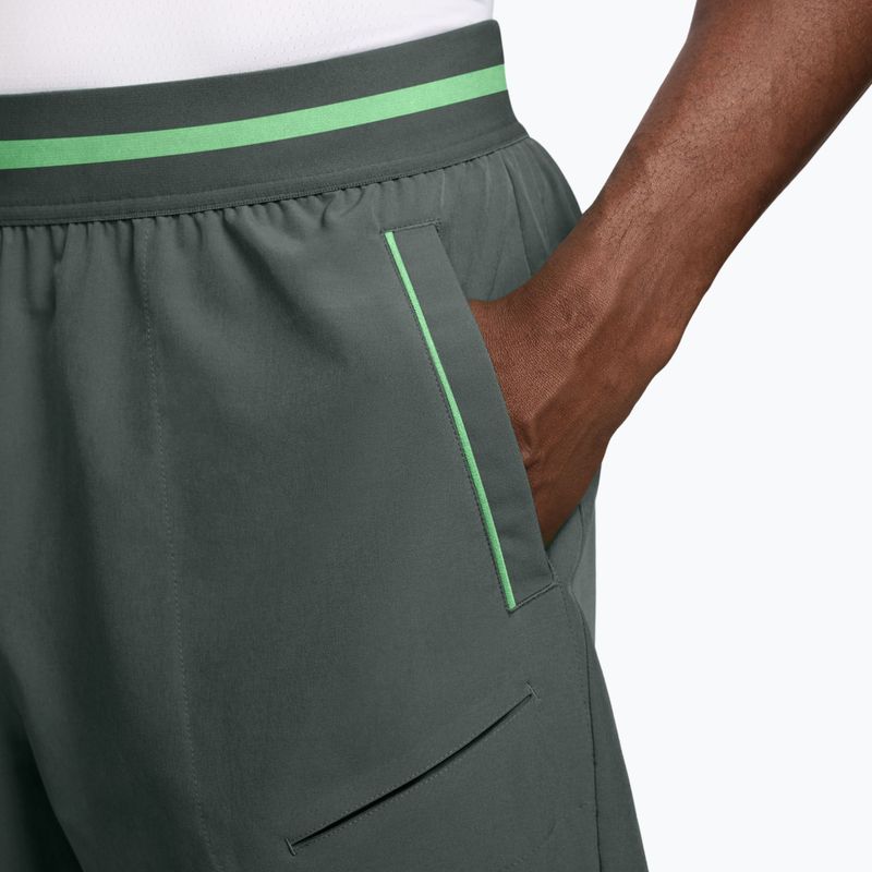 Pánske tenisové šortky Nike Court Dri-Fit Advantage 6" camo green/cucumber calm/cucumber calm 4