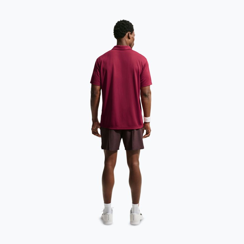 Pánske tenisové tričko Nike Court Dri-FIT Team Red/White 3