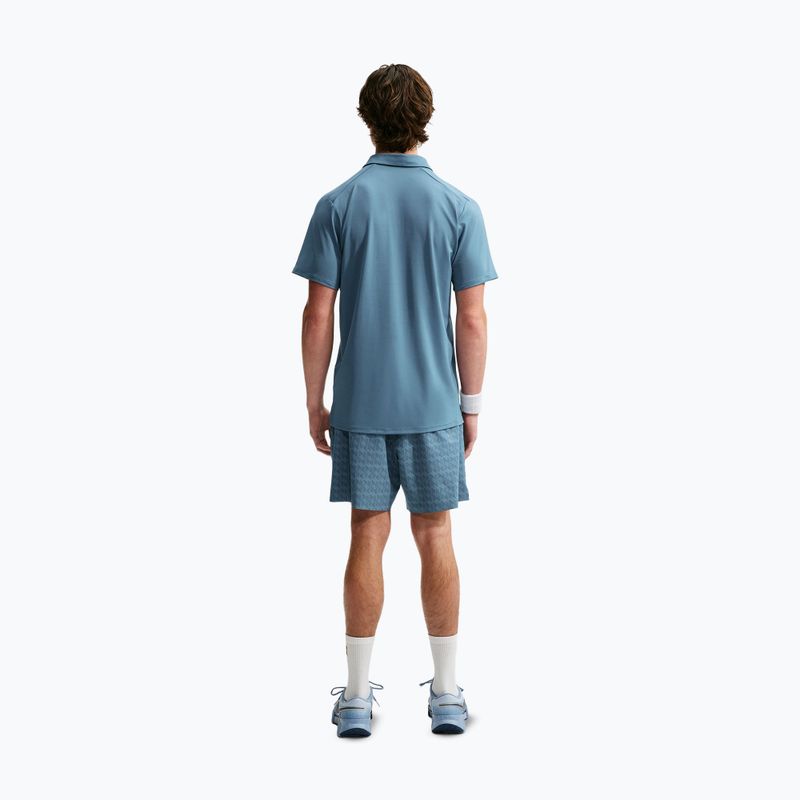 Pánske tenisové polo tričko Nike Court Dri-Fit Advantage smokey blue/white 3