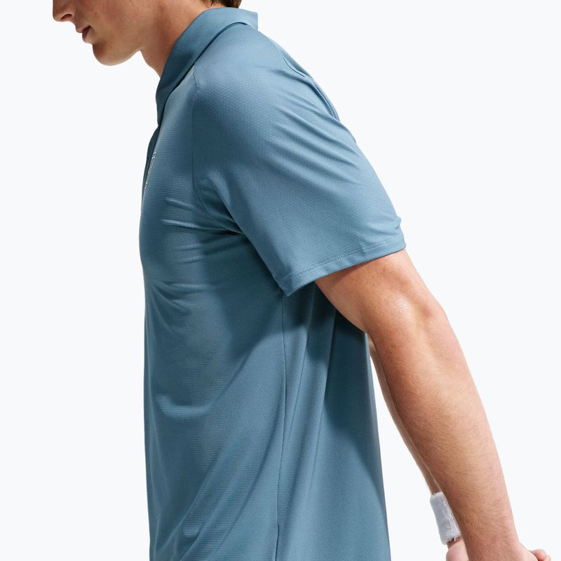 Pánske tenisové polo tričko Nike Court Dri-Fit Advantage smokey blue/white 5