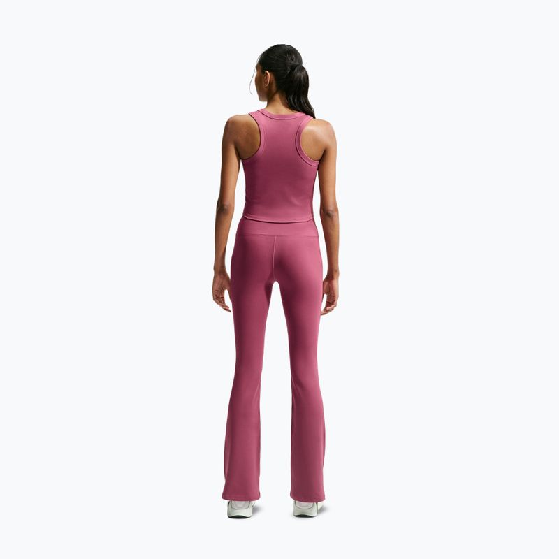 Dámske tréningové legíny Nike One pink smoke/white 2