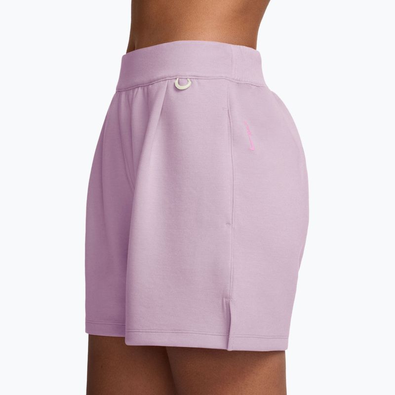 Dámske tréningové šortky Nike 24.7 ImpossiblySoft bleached lilac/platinum violet 3