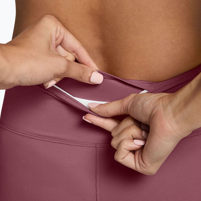 Dámske tréningové šortky Nike One pink smoke/white 4