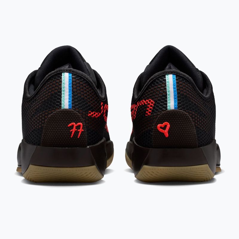 Pánske basketbalové topánky Jordan Luka 77 black/fauna brown/infrared 23 3