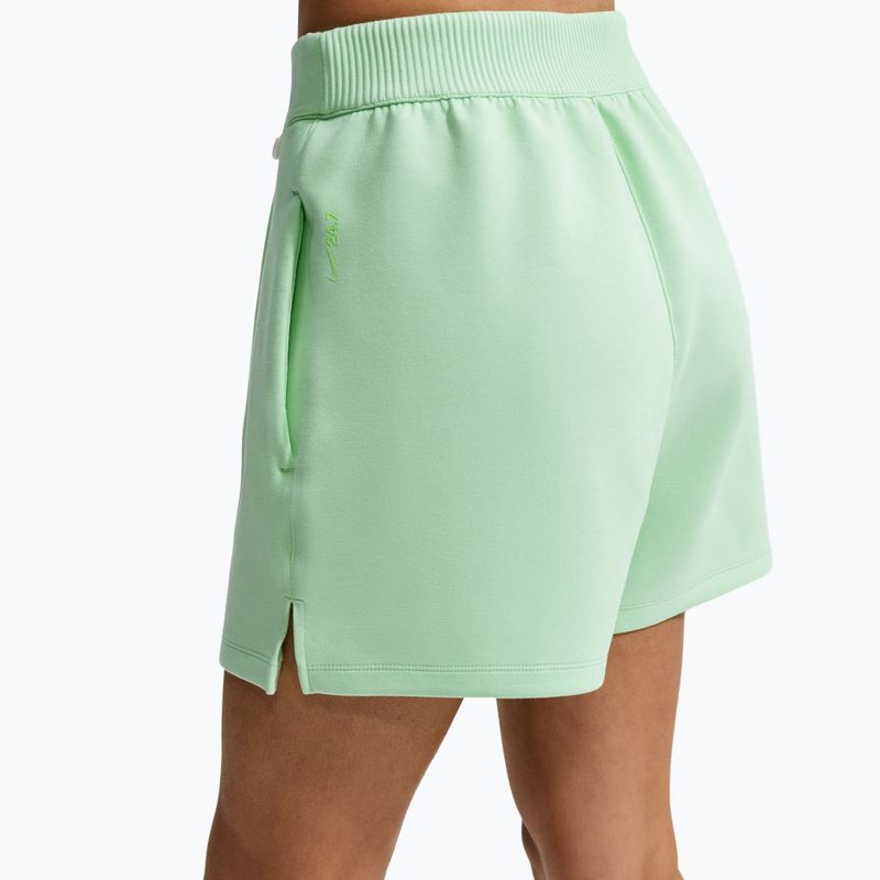 Dámske tréningové šortky Nike 24.7 ImpossiblySoft cucumber calm/illusion green 5