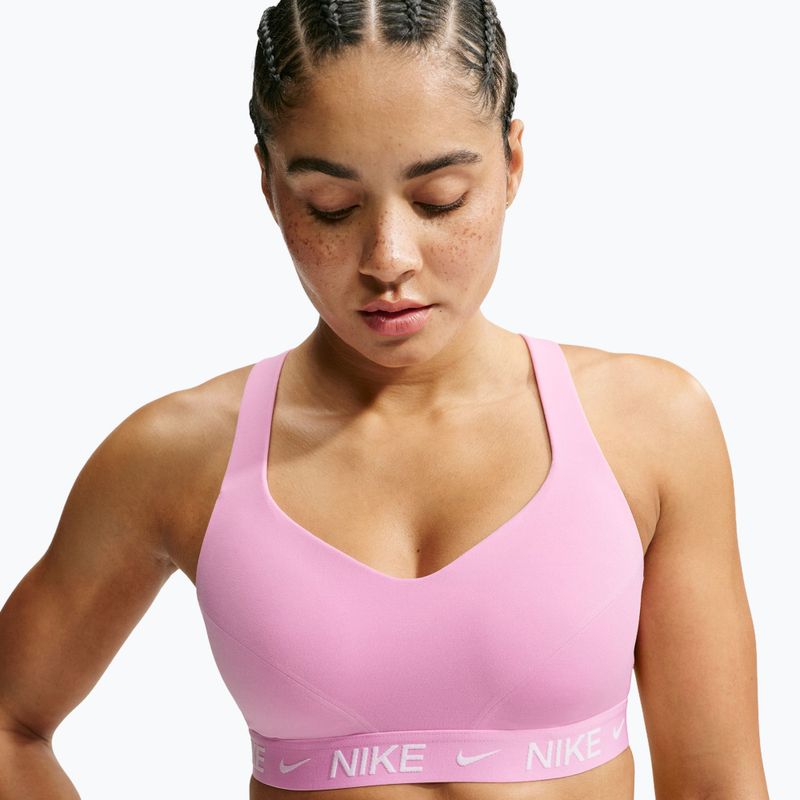 Fitness podprsenka Nike Indy High Support pink rise 3