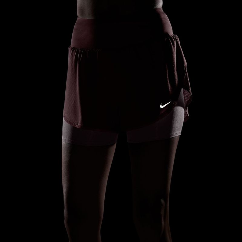 Dámske bežecké šortky Nike Flow pink smoke 8