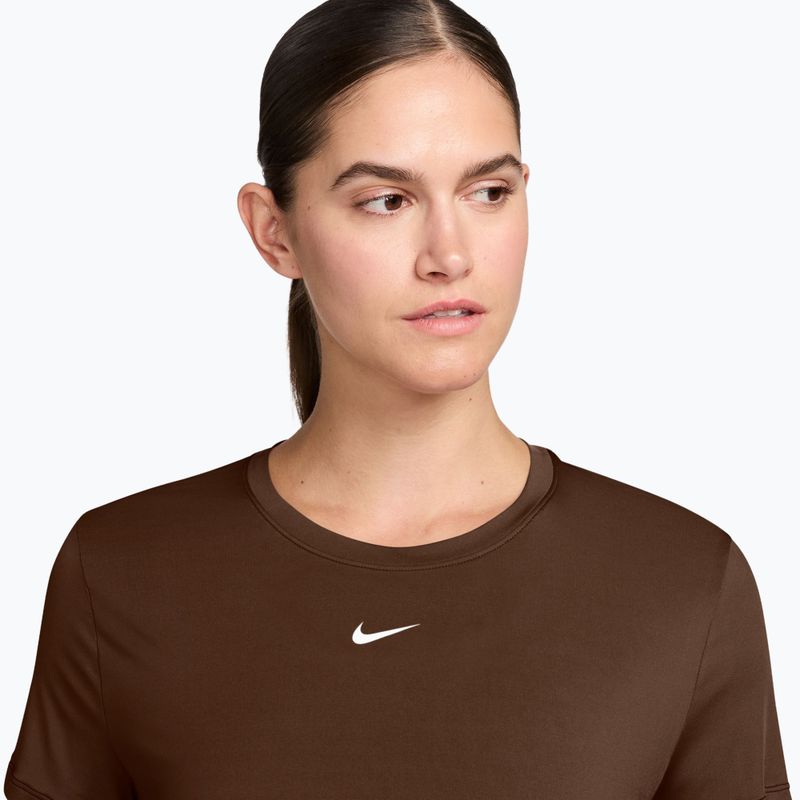 Dámske tričko Nike One Classic Dri-Fit SS cacao wow/white 3