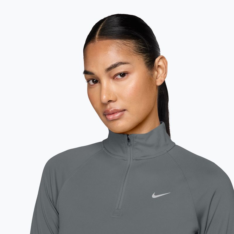 Dámska bežecká mikina Nike Tempo Dri-Fit 1/4 Zip cool grey 3