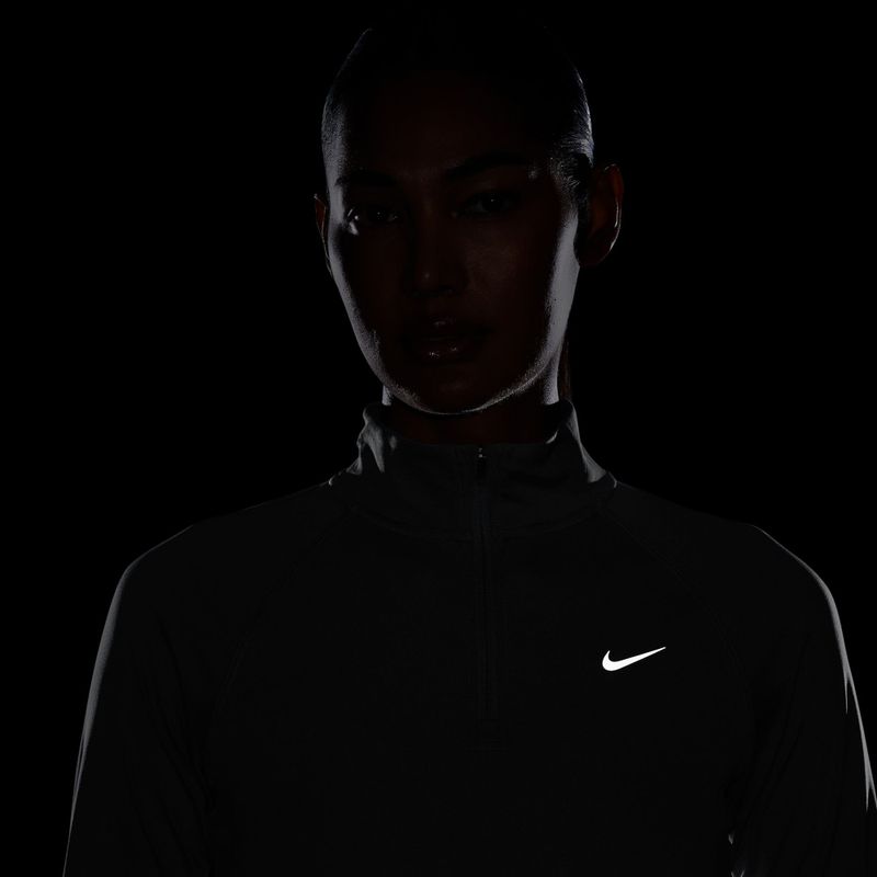 Dámska bežecká mikina Nike Tempo Dri-Fit 1/4 Zip cool grey 4