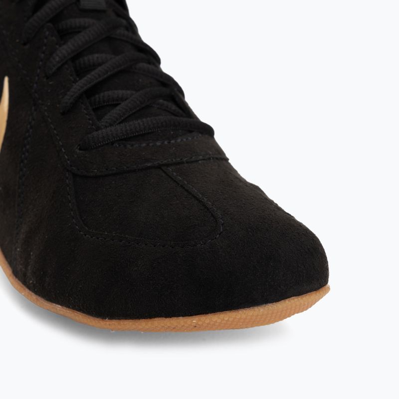 Zápasnícke topánky Nike Footsweep 2 black/metallic gold/gum light brown 7