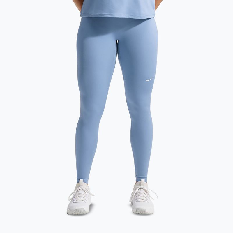 Dámske legíny Nike Pro work blue/white 7